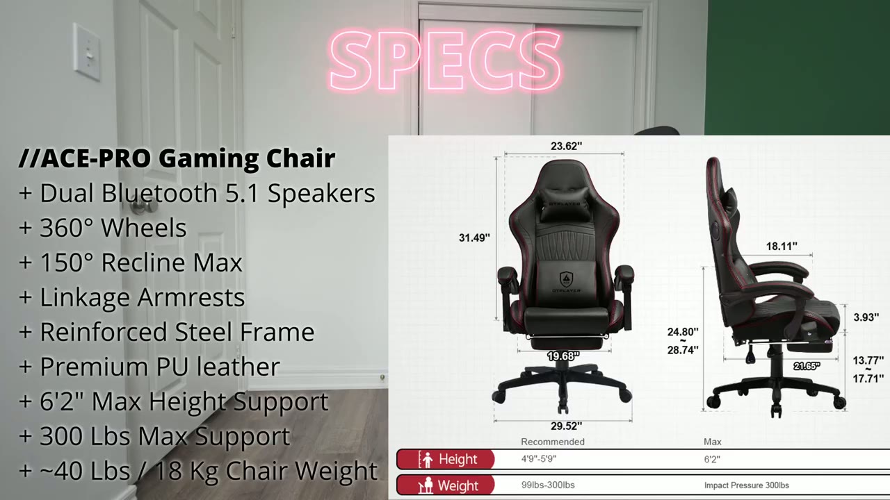 Screenshot — Specs