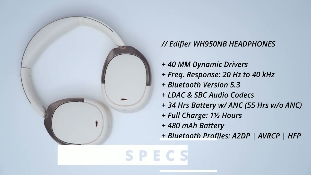 Screenshot — Specs