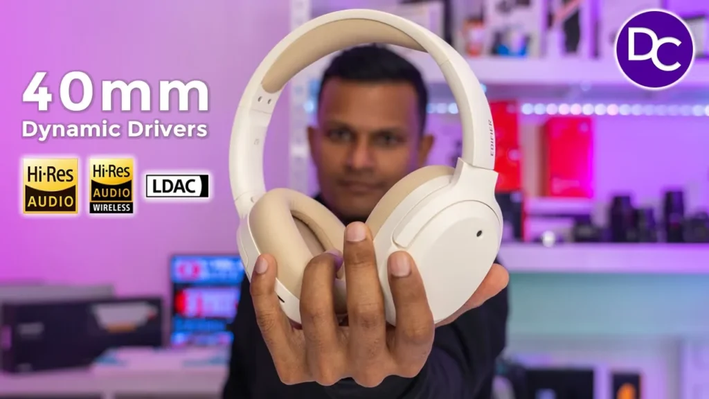 Video thumbnail — Hi-Res LDAC Sound For LESS 🎶 🎧 Edifier W820NB Plus ANC Headphone Review