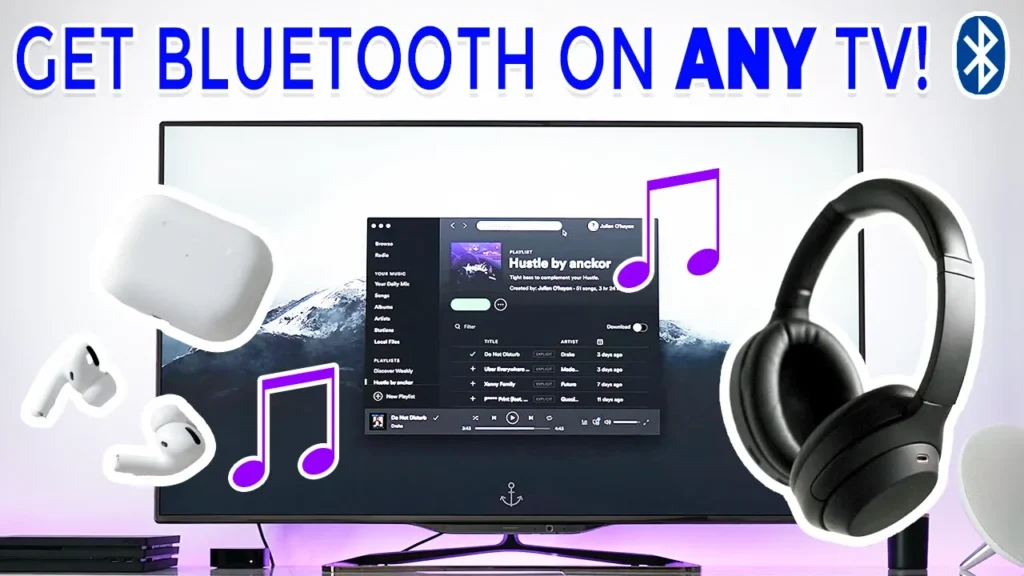 Video thumbnail — How To Add Bluetooth Sound On ANY TV Easily With A Bluetooth Receiver!