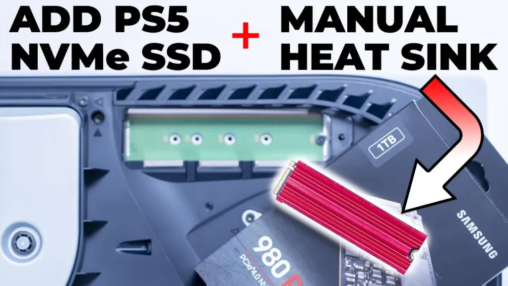 Video thumbnail — How To Add Storage To Your PS5 EASILY - Samsung 980 Pro + Heat Sink