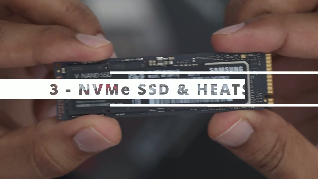 Screenshot — NVMe SSD + Heatsink