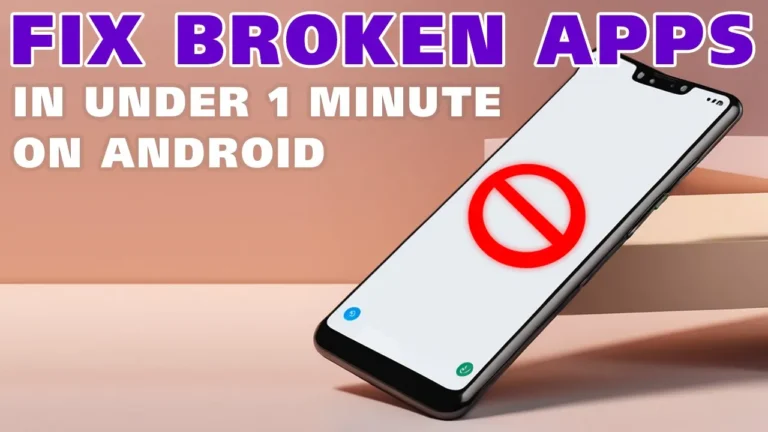 Video thumbnail — How To Fix Crashing Android Apps EASILY In Under A Minute!