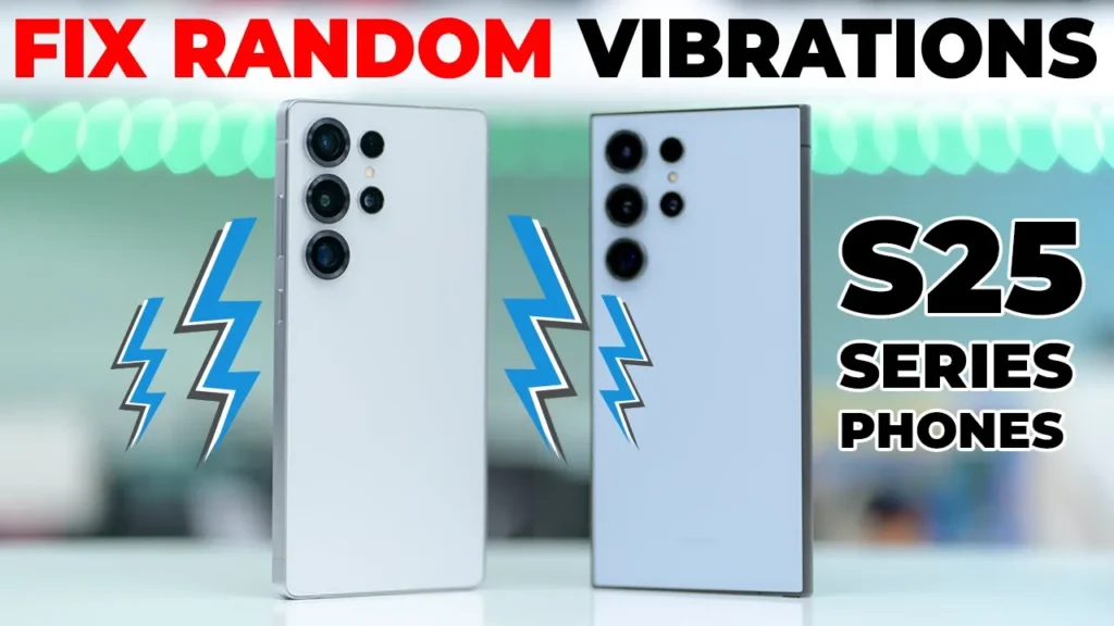 Video thumbnail — How To Fix Random Vibrations On Samsung Phones - S25 Ultra & S25 Plus