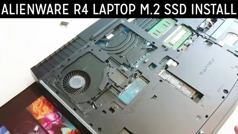 Video thumbnail — How To Install Samsung 970 EVO M2 250GB SSD On An Alienware R4 Laptop