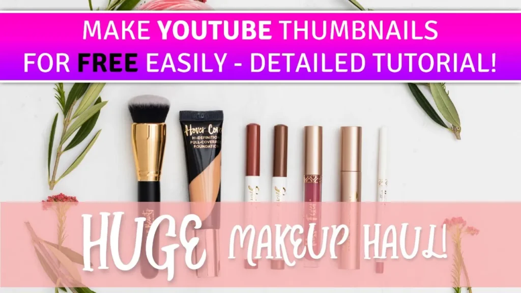 Video thumbnail — How To Make YouTube Thumbnails For Free! - Pixlr Step By Step Detailed Tutorial