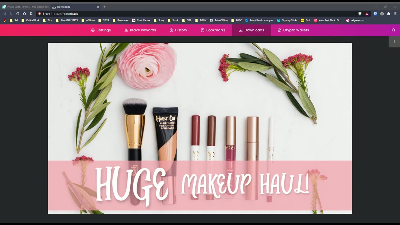 Screenshot — Recipe Thumbnail Tutorial