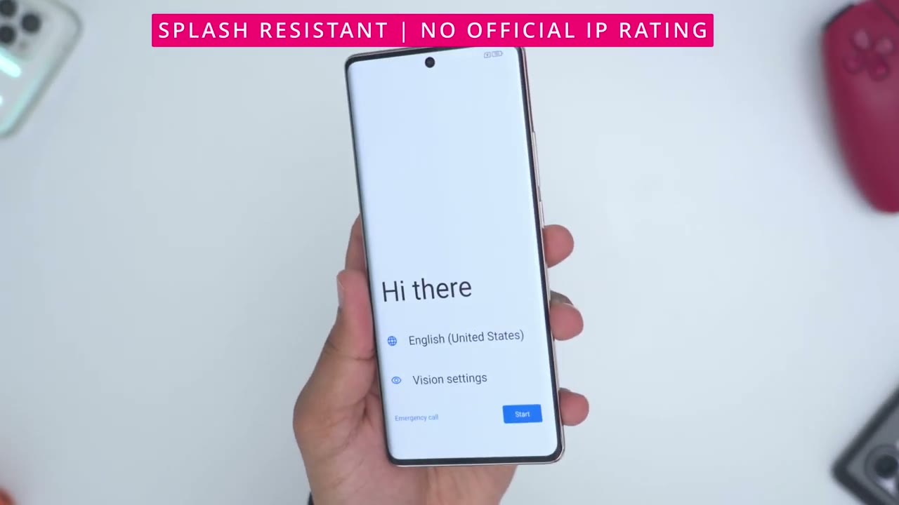 Screenshot — First Boot