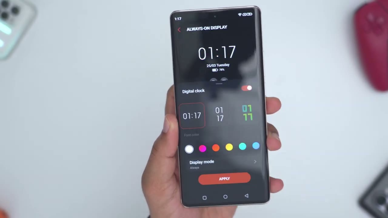 Screenshot — Fingerprint Unlock