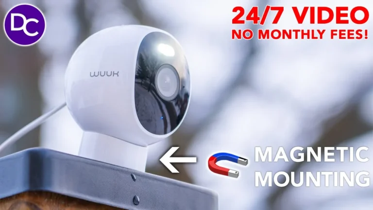 Video thumbnail — It Goes ANYWHERE! Wuuk Wired Cam Pro V2 Review - NO Monthly Fees!