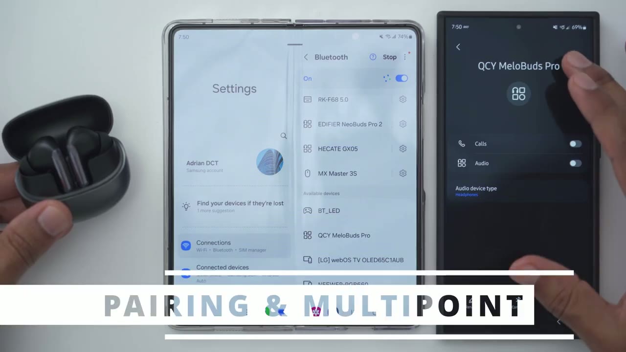 Screenshot — Pairing & Multipoint
