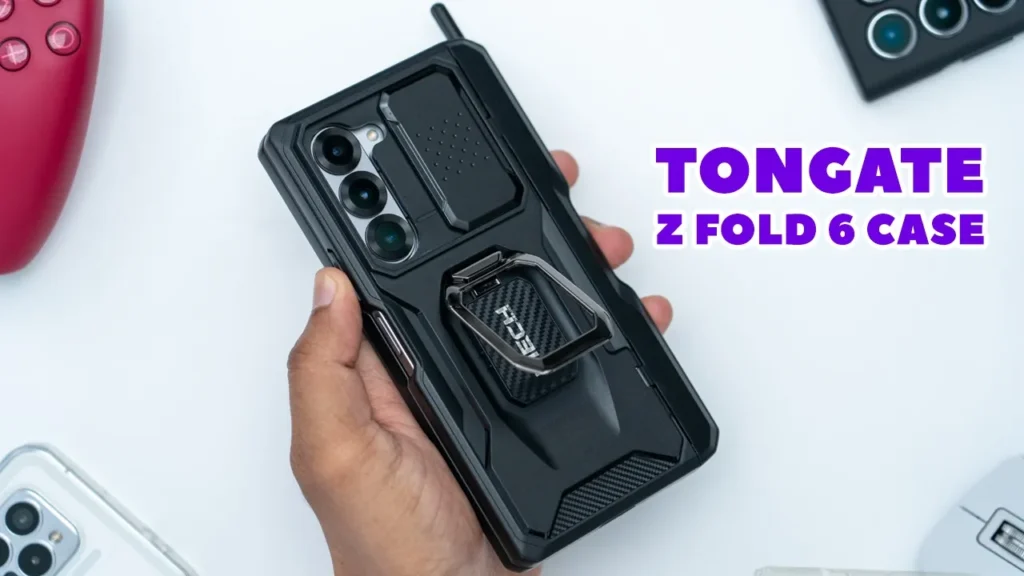 Video thumbnail — Kickstand | Holster | S Pen Holder - TONGATE Z Fold 6 Case!