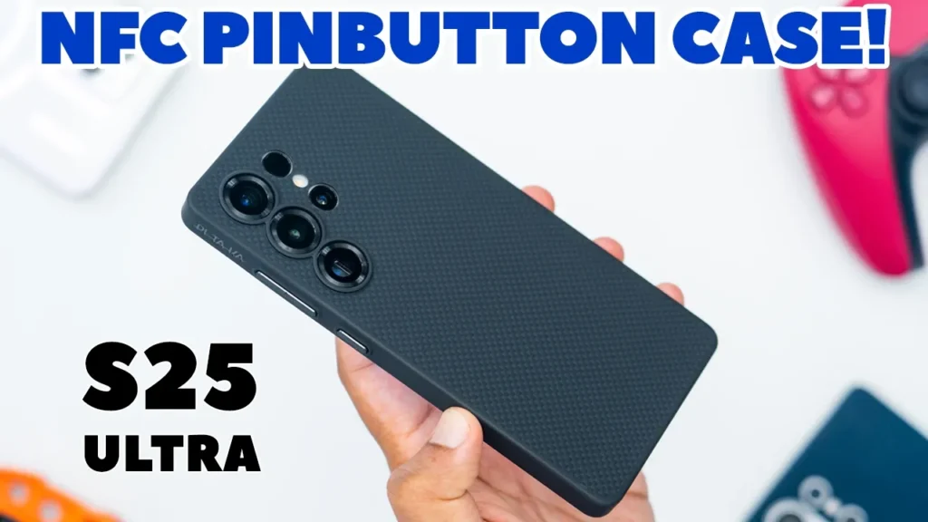 Video thumbnail — Level UP Your Galaxy S25 Ultra! Pitaka Pinbutton Productivity Case!