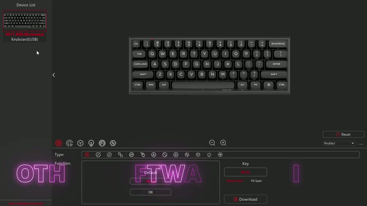 Screenshot — Software Settings