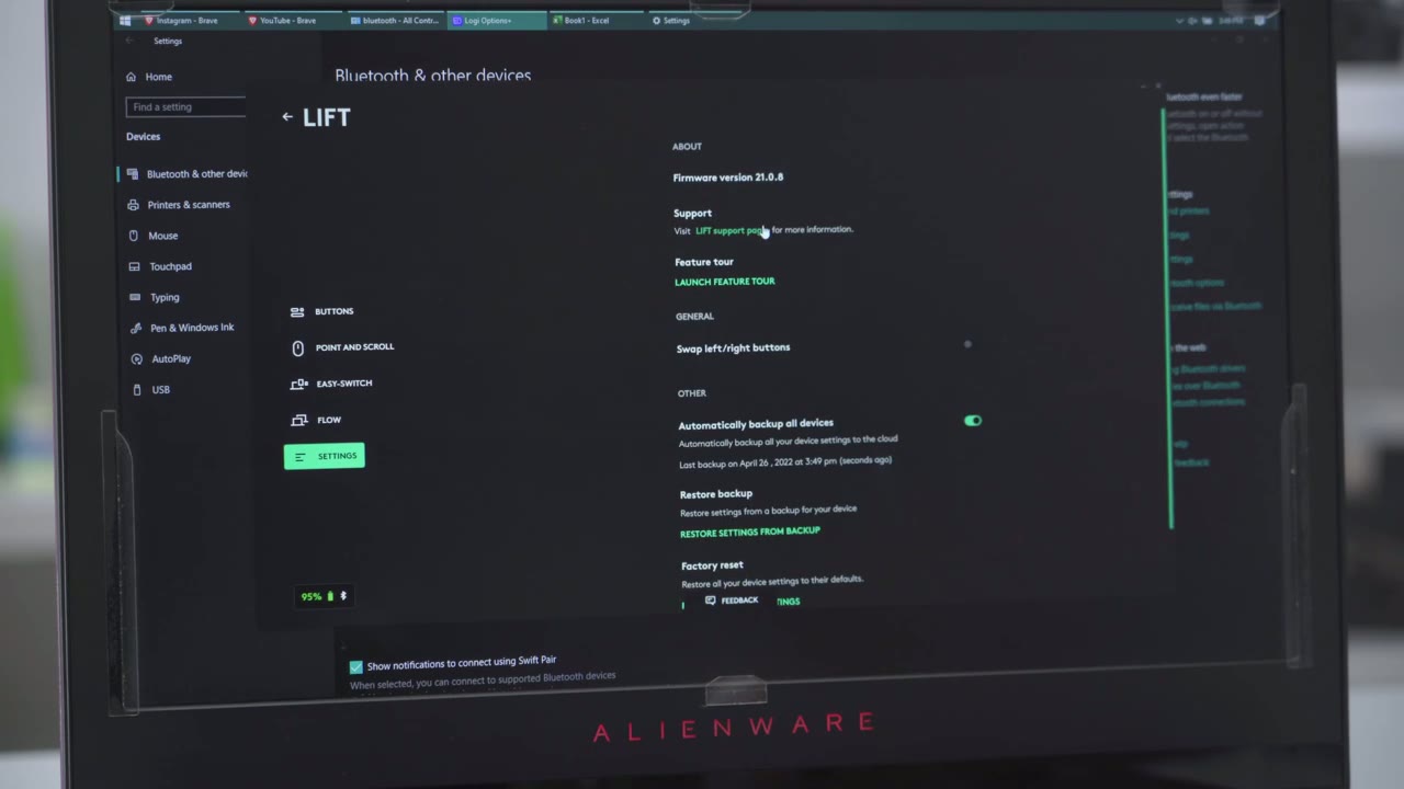 Screenshot — General use