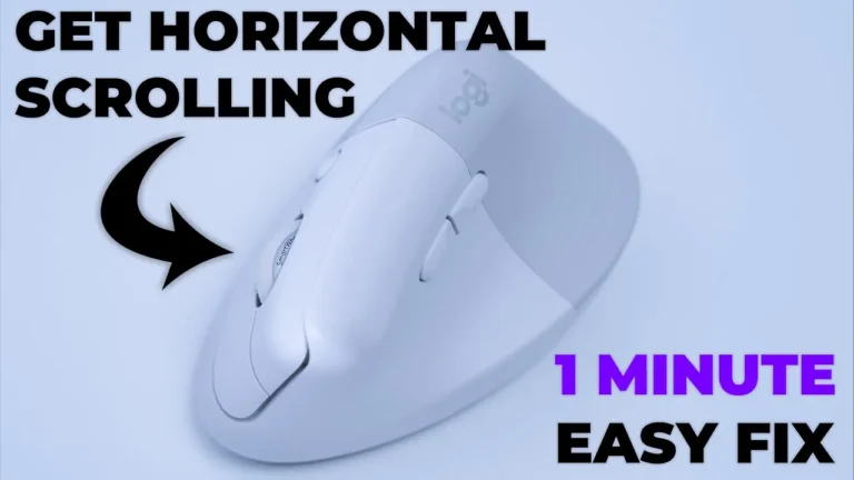 Video thumbnail — Logitech Lift Vertical Mouse - How To Get Horizontal Scroll!