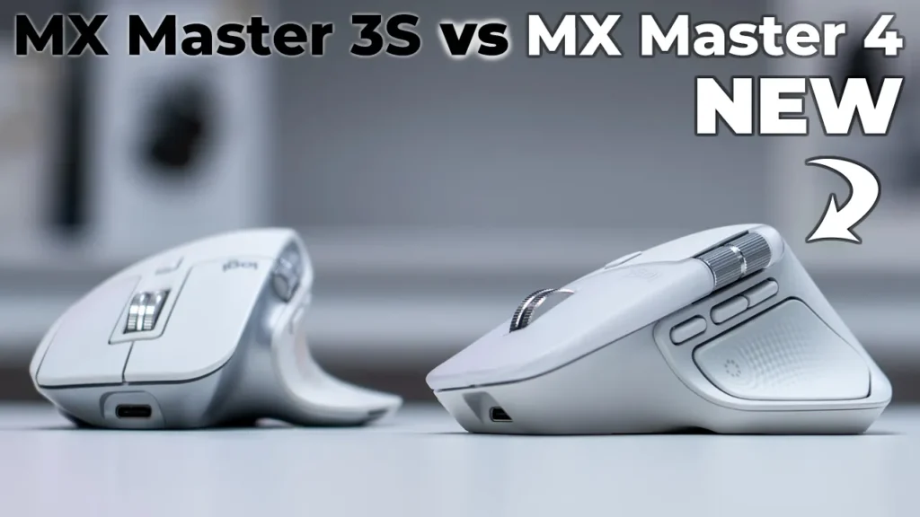 Video thumbnail — Logitech MX Master 4 vs MX 3S - A NEW Productivity Master?