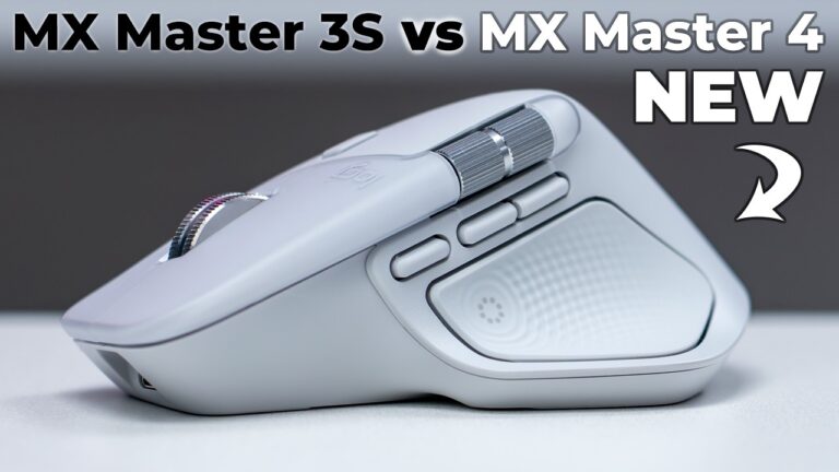 Video thumbnail — Logitech MX Master 4 vs MX 3S – Should You ACTUALLY Upgrade?