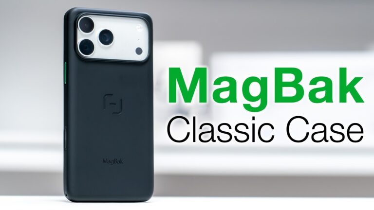 Video thumbnail — MagBak Classic Case - FULL iPhone 17 Pro Max Protection!