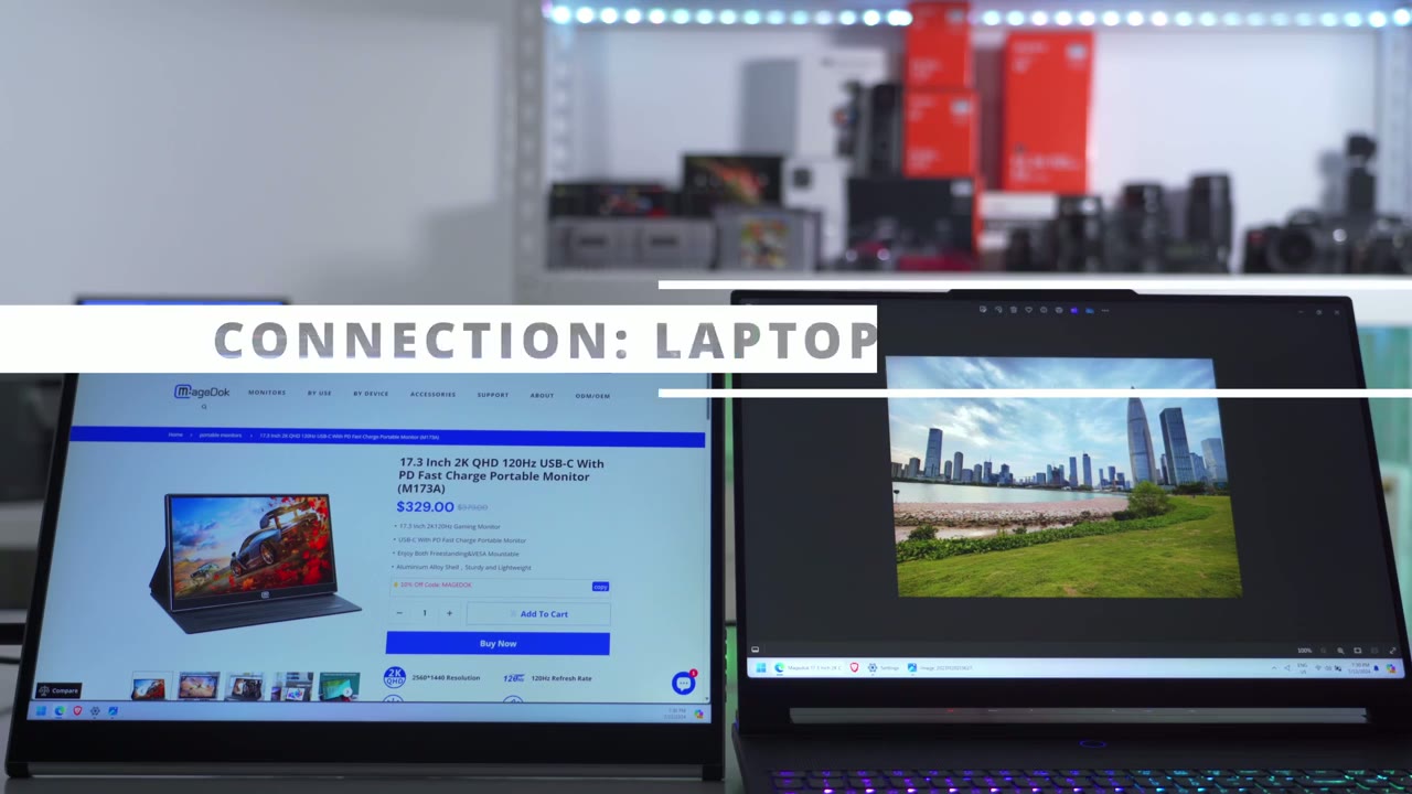 Screenshot — Connect Laptop
