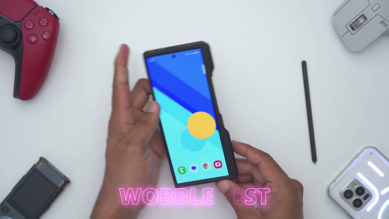Screenshot — Wobble Test