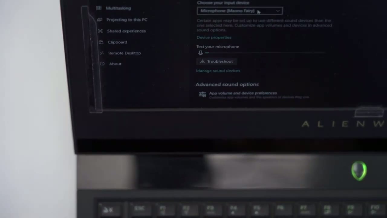 Screenshot — Sound Tests
