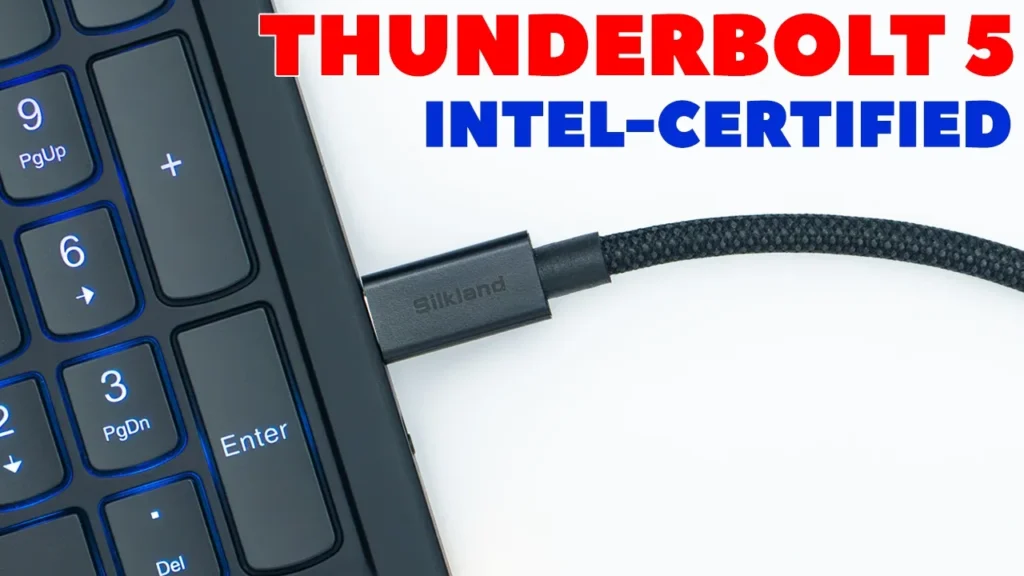 Video thumbnail — MAX Charging ⚡ FAST Transfers 💯 Silkland Thunderbolt 5 Cable!