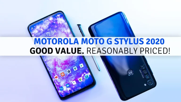 Video thumbnail — Motorola Moto G Stylus 2020 Review - Decent Value For The Price!