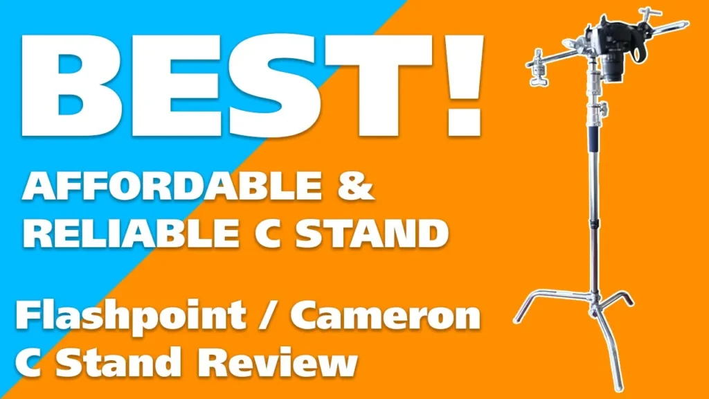 Video thumbnail — Need An Affordable & Reliable C Stand? - This Is It! Flashpoint / Cameron C Stand Review