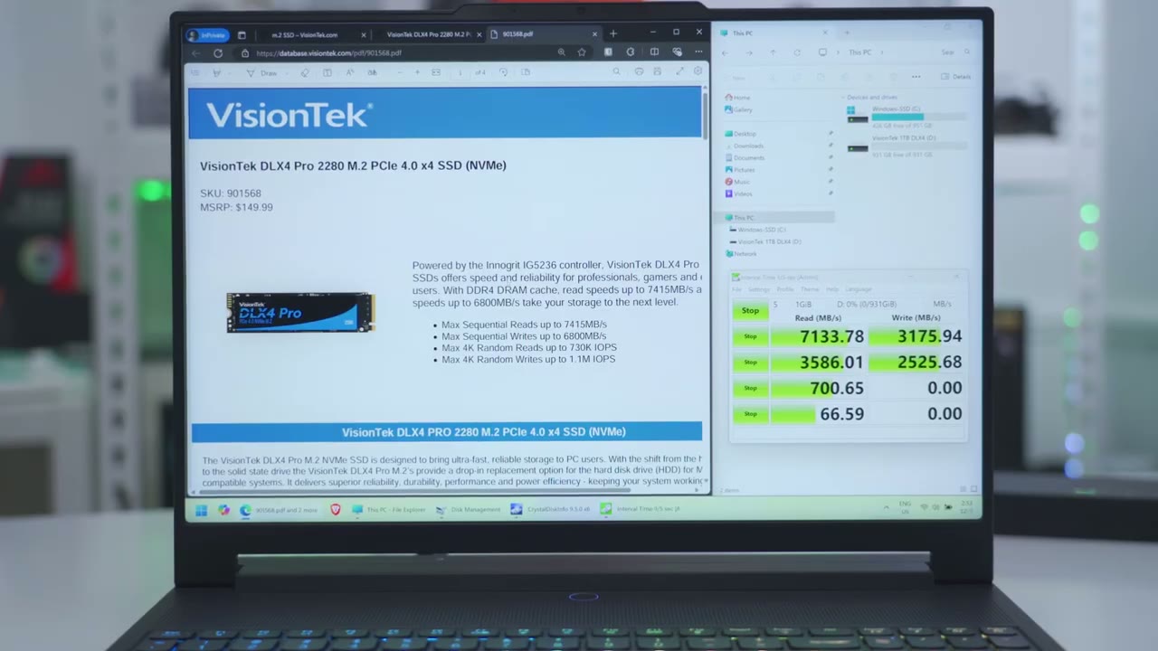 Screenshot — Specs