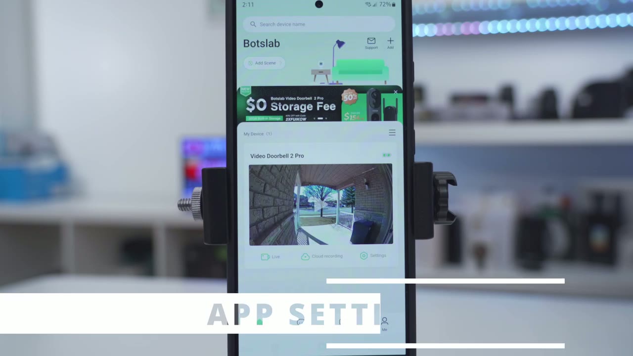 Screenshot — App Settings