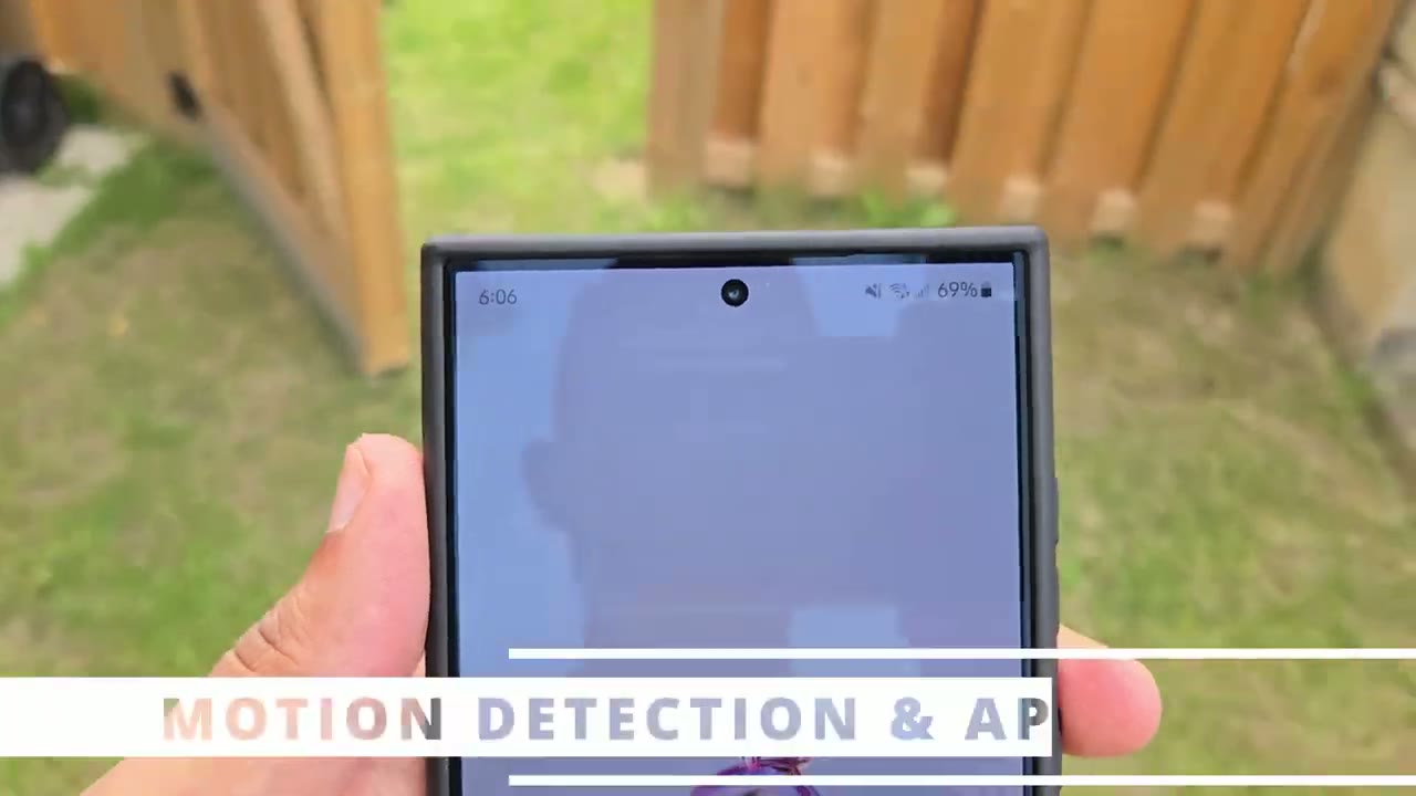 Screenshot — Motion Detection & Alerts