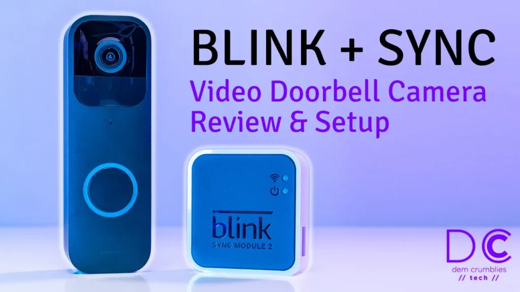 Video thumbnail — NEW Amazon Blink Video Doorbell Review & Sync Module Setup