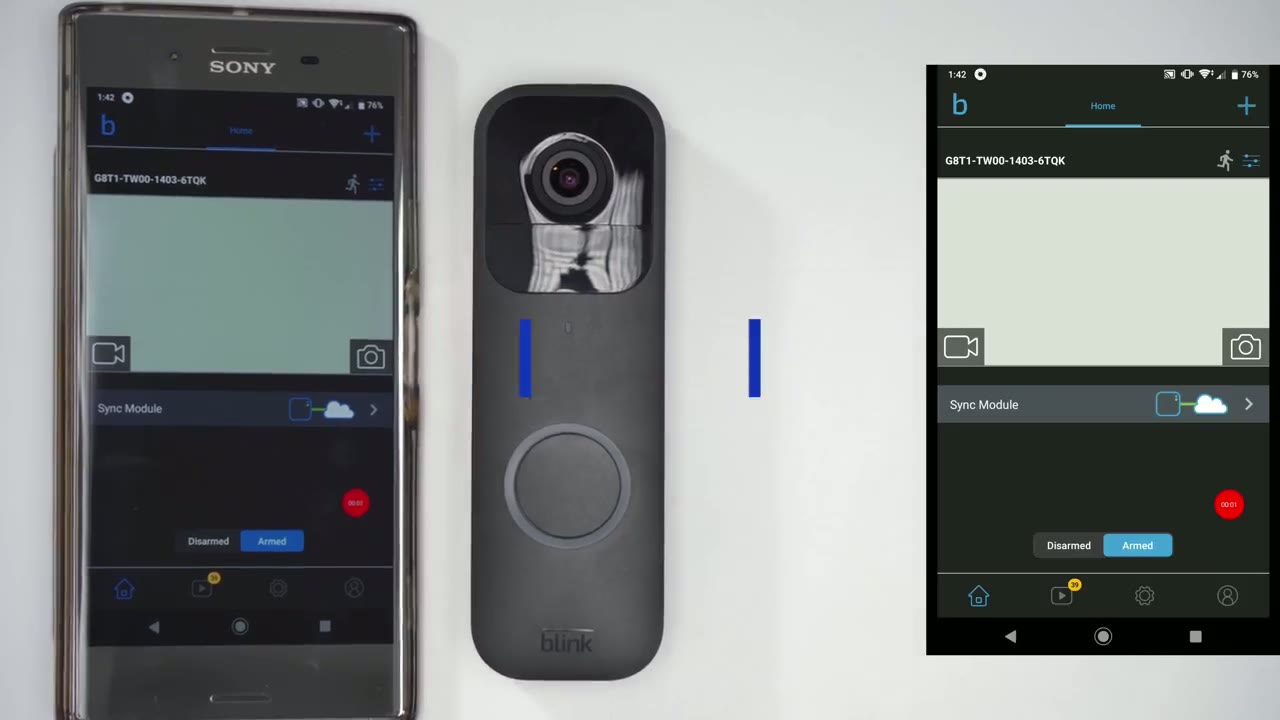 Screenshot — Motion Detection Test