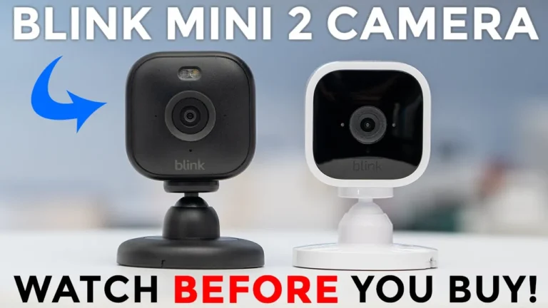 Video thumbnail — NEW Blink Mini 2 Camera Review & Setup - Is It Worth It?