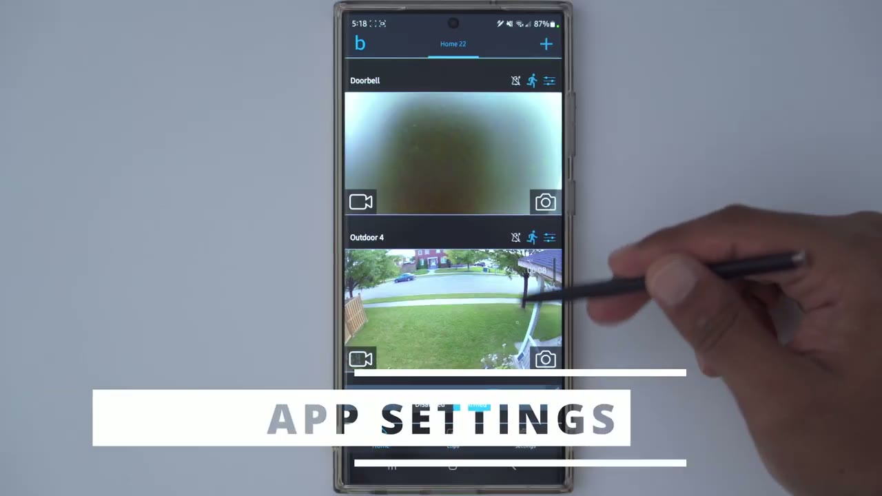 Screenshot — App Settings