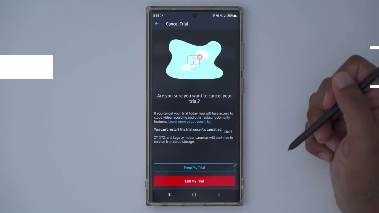 Screenshot — No PAID Plan