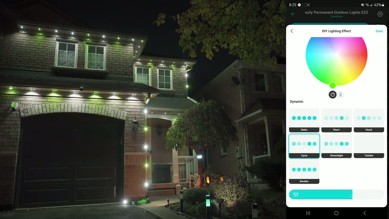 Screenshot — Schedule Light Effects