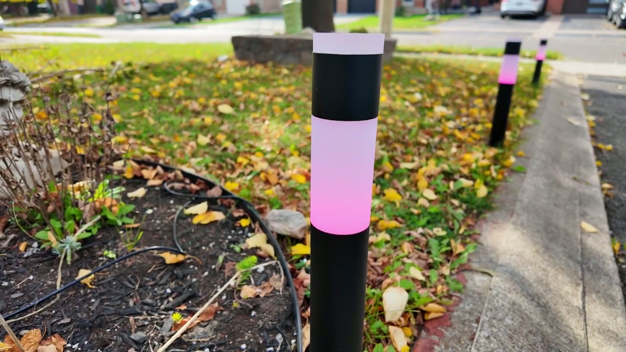 Screenshot — Outdoor Spotlights E10 Lighting