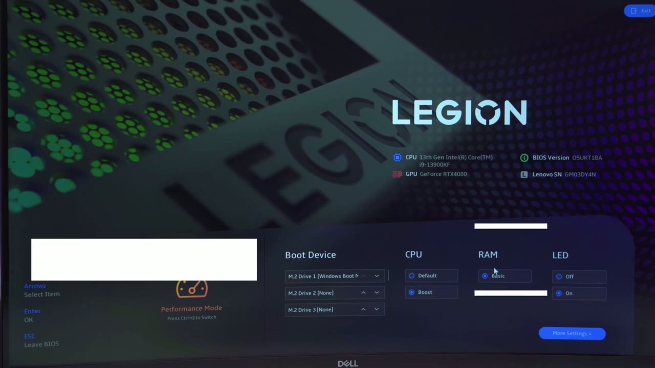 Screenshot — BIOS