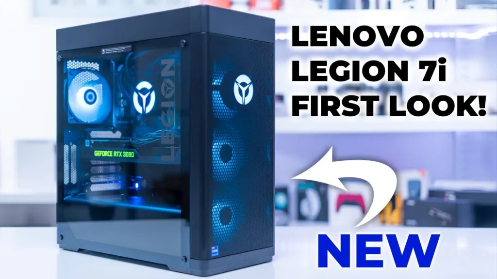 Video thumbnail — NEW Lenovo Legion 7i PC First Look - i9 12900K & RTX 3080!