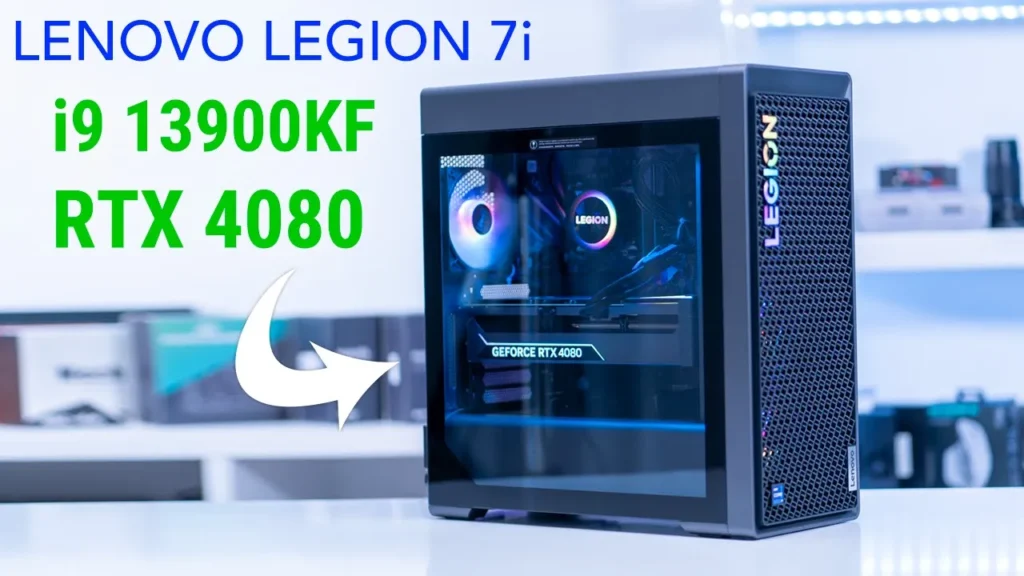Video thumbnail — NEW Lenovo Legion 7i PC First Look - i9 13900KF & RTX 4080!
