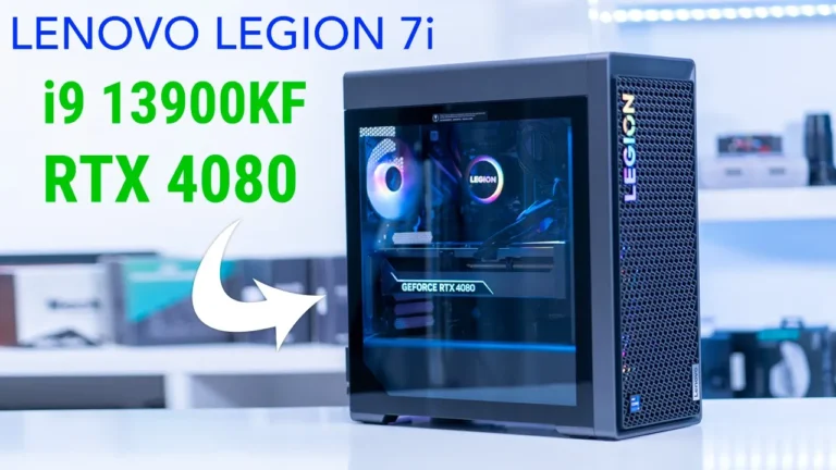 Video thumbnail — NEW Lenovo Legion 7i PC First Look - i9 13900KF & RTX 4080!