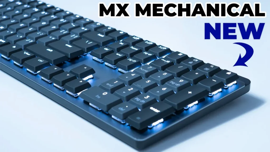 Video thumbnail — NEW Logitech MX Mechanical Keyboard Review - Tactile Quiet Full Size KB