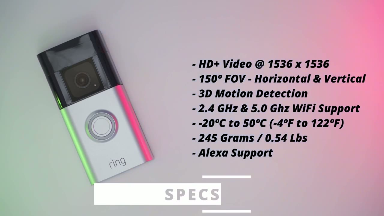 Screenshot — Specs