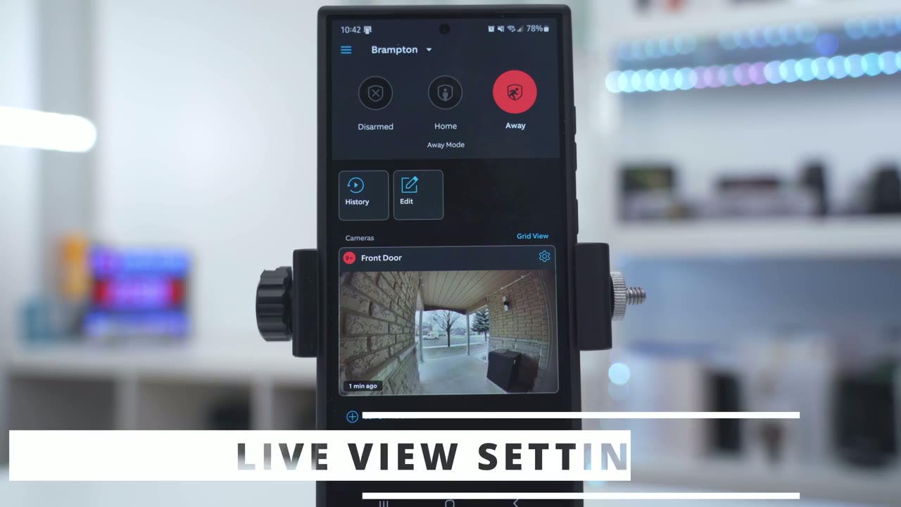 Screenshot — Live View