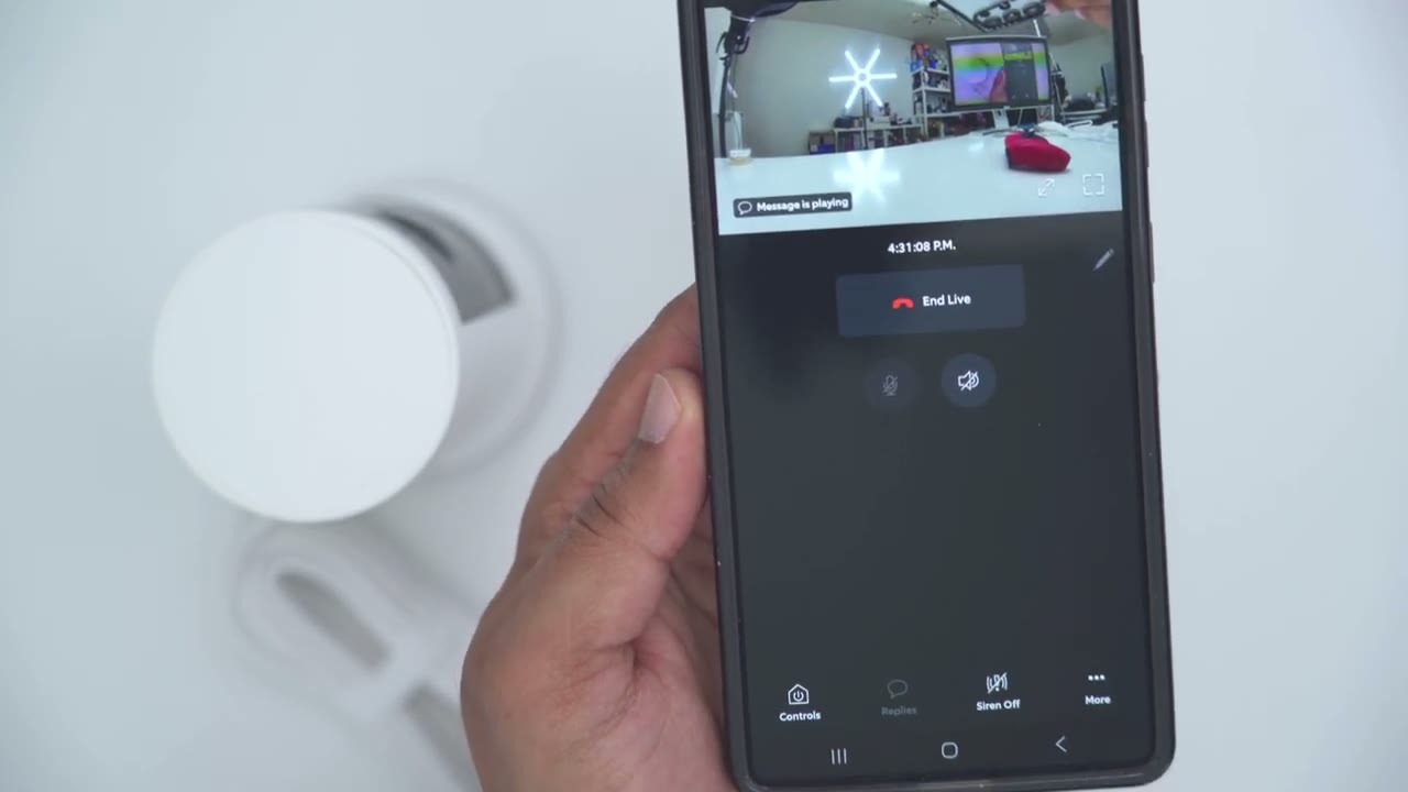 Screenshot — 2 Way Talk & Alarm