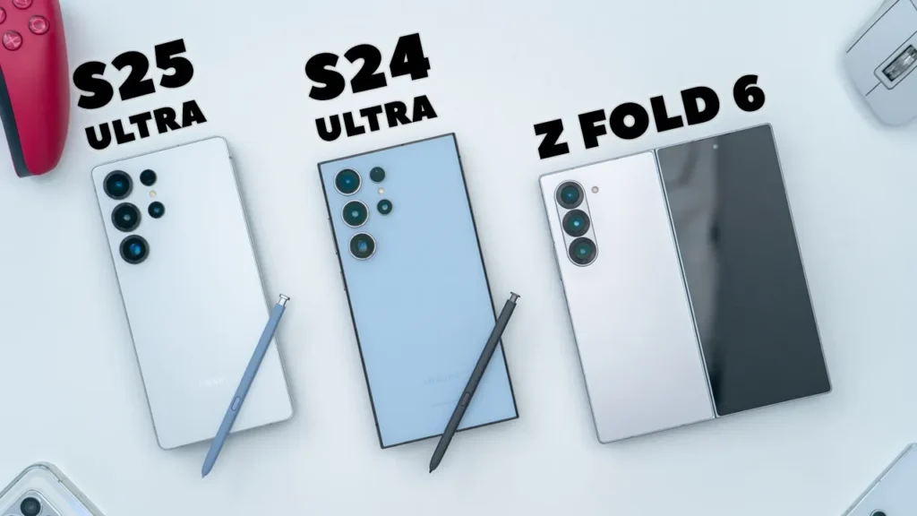 Video thumbnail — NEW Samsung Galaxy S25 Ultra Review vs. S24 Ultra vs. Z Fold 6!