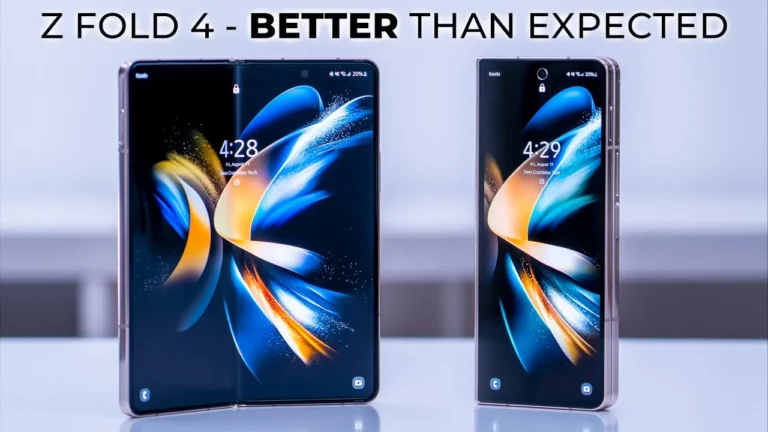 Video thumbnail — NEW Samsung Galaxy Z Fold 4 - First Impression (Beige Color) in 4K Detail