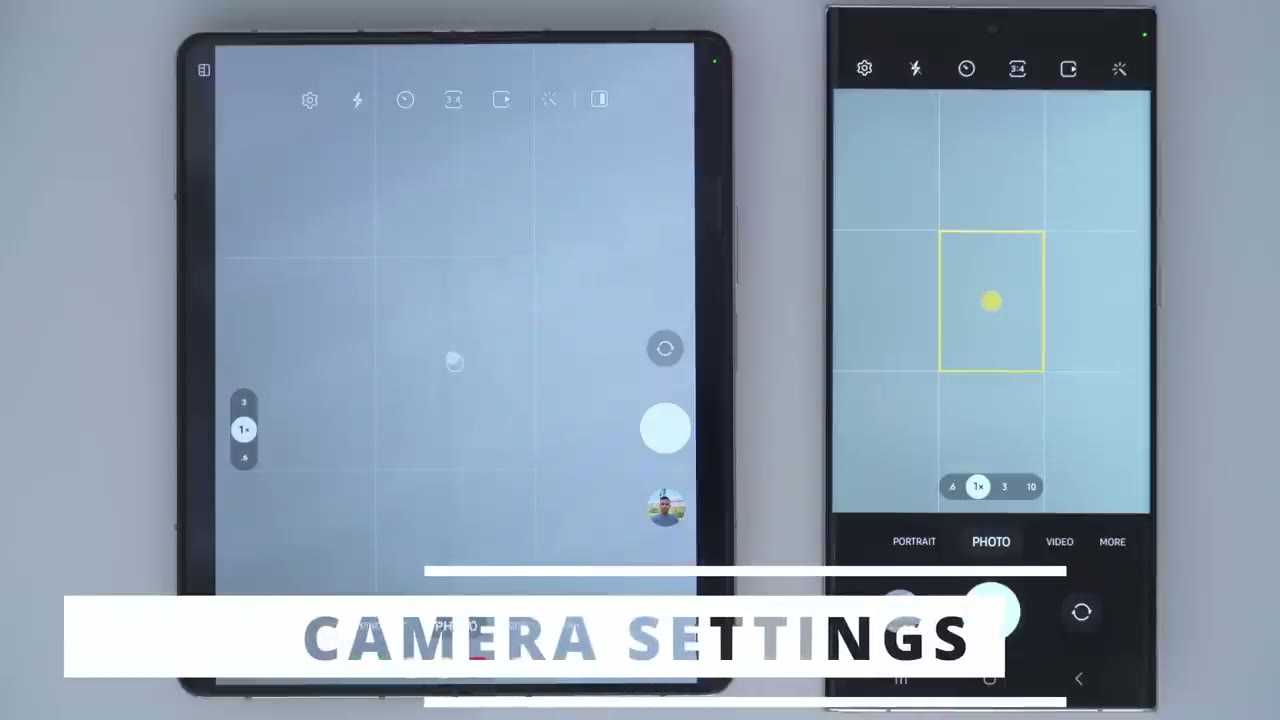 Screenshot — Camera Settings